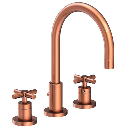 Newport Brass Widespread Lavatory Faucet in Antique Copper 990-08A
